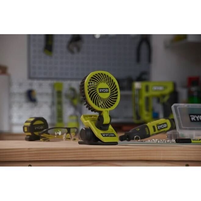 Prisegamas ventiliatorius RYOBI RCF4-0, 4 V (be akum. ir krov.) - 4