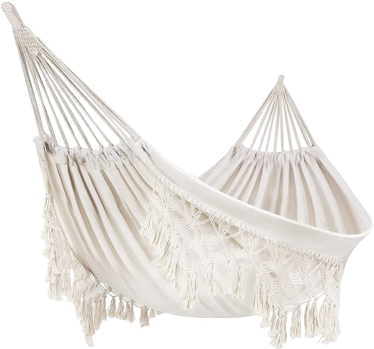 Dvivietis hamakas Boho XL, 200x100 cm-0