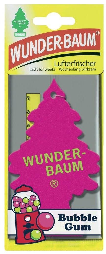 Automobilinis oro gaiviklis WUNDER-BAUM TREE Bubble Gum