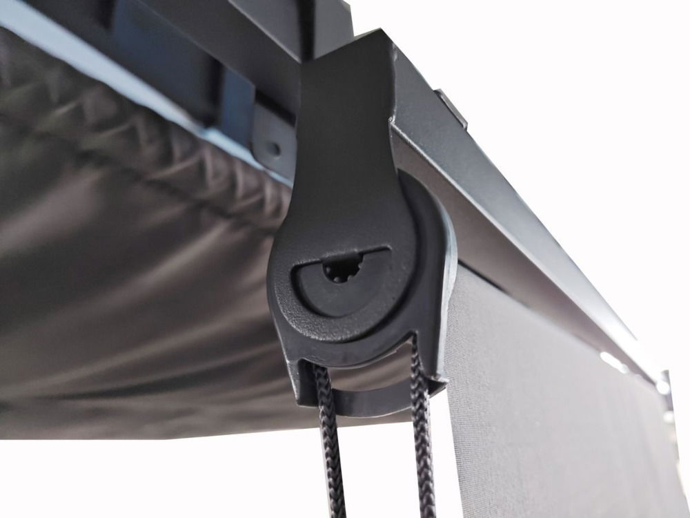 Pavėsinė Pergola SPRINT PLUS 290x395 cm, Anthracite/White - 7