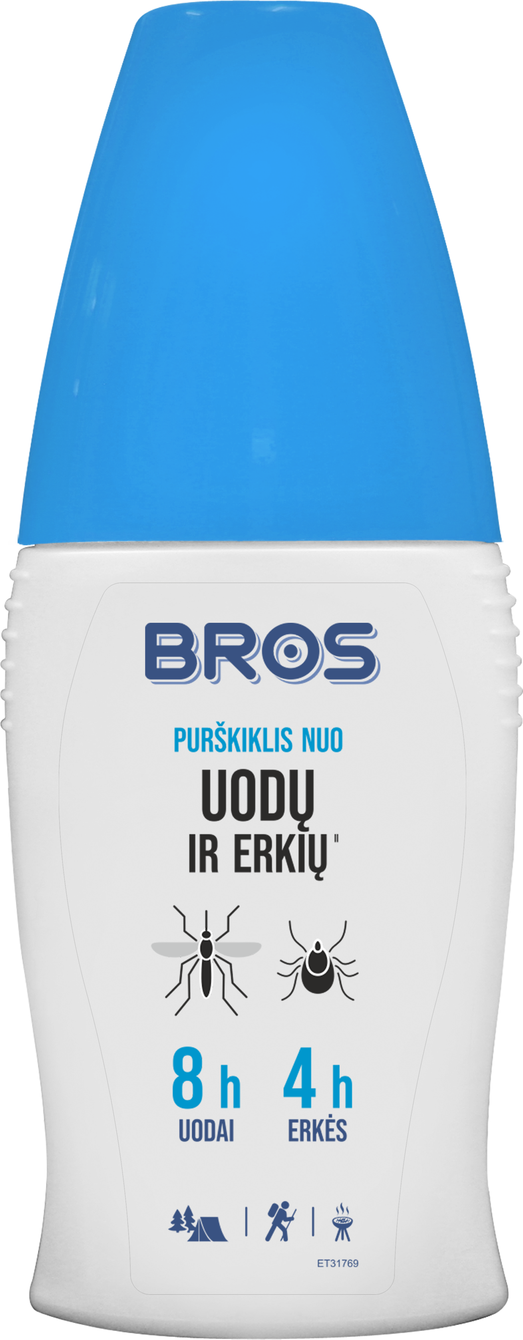 Skystis nuo uodų ir erkių BROS, 50 ml-0