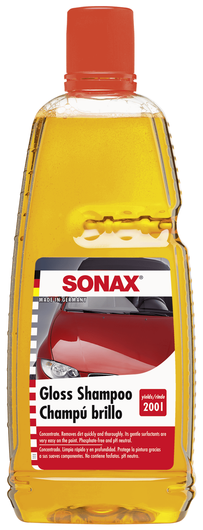 Koncentruotas šampūnas automobiliui SONAX, 1L-0