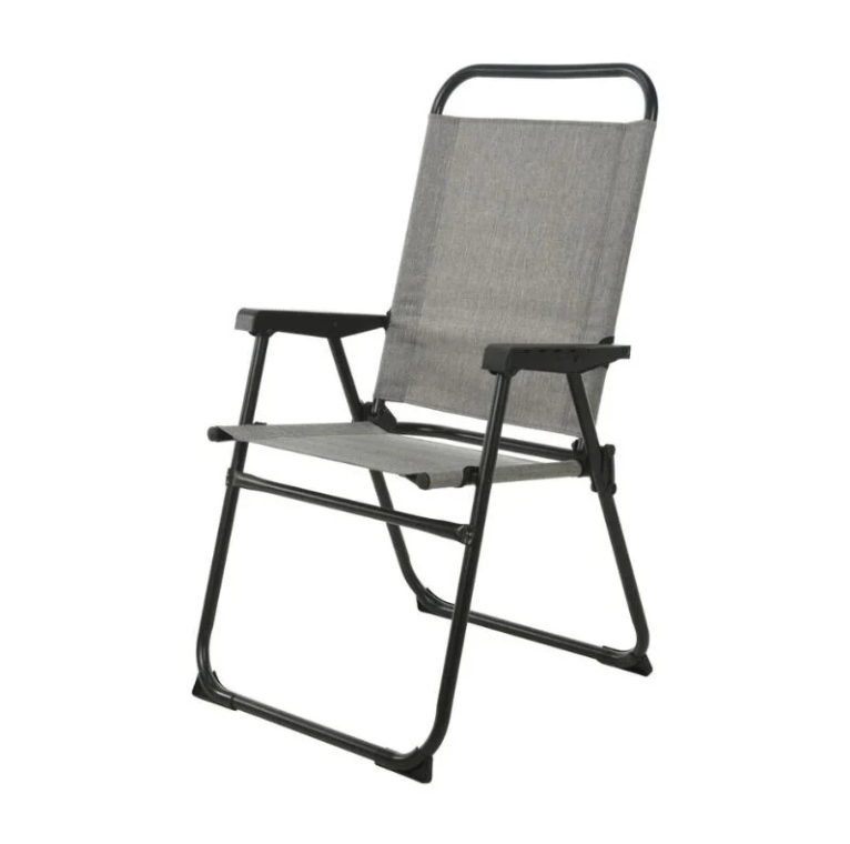 Lauko kėdė, 60 x 56 x 91 cm, pilkos sp.