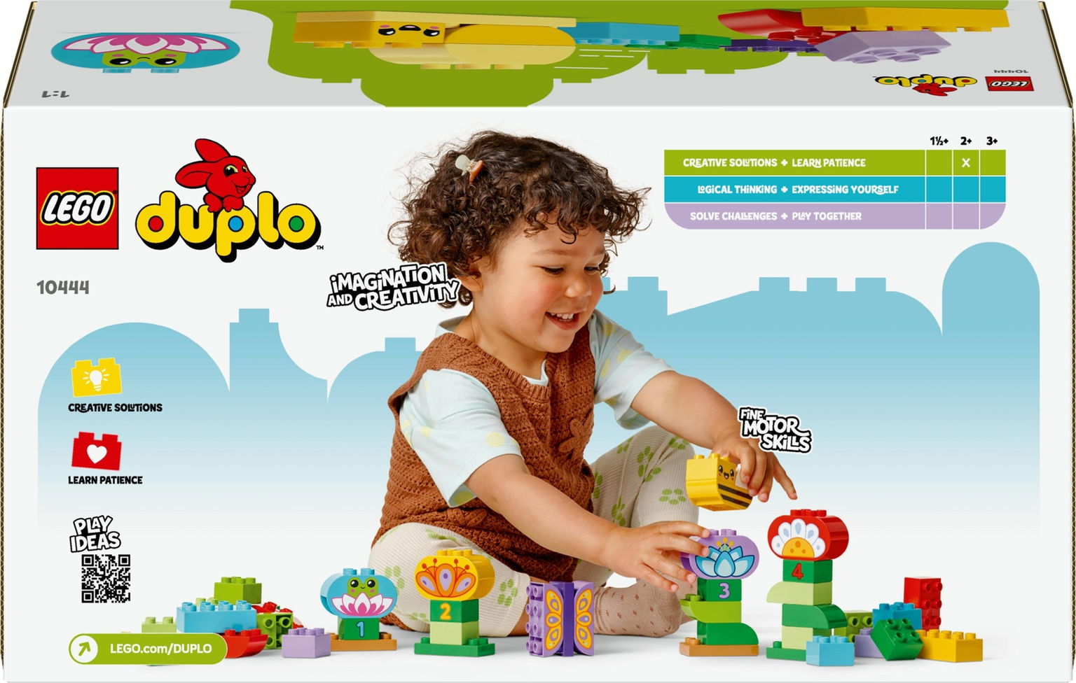 Konstruktorius LEGO DUPLO Town Creative Garden & Flowers-0