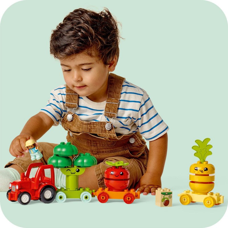 Konstruktorius LEGO DUPLO My First Fruit and Vegetable Tractor 10982 - 6