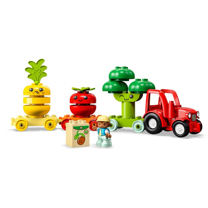 Konstruktorius LEGO DUPLO My First Fruit and Vegetable Tractor 10982 - 3