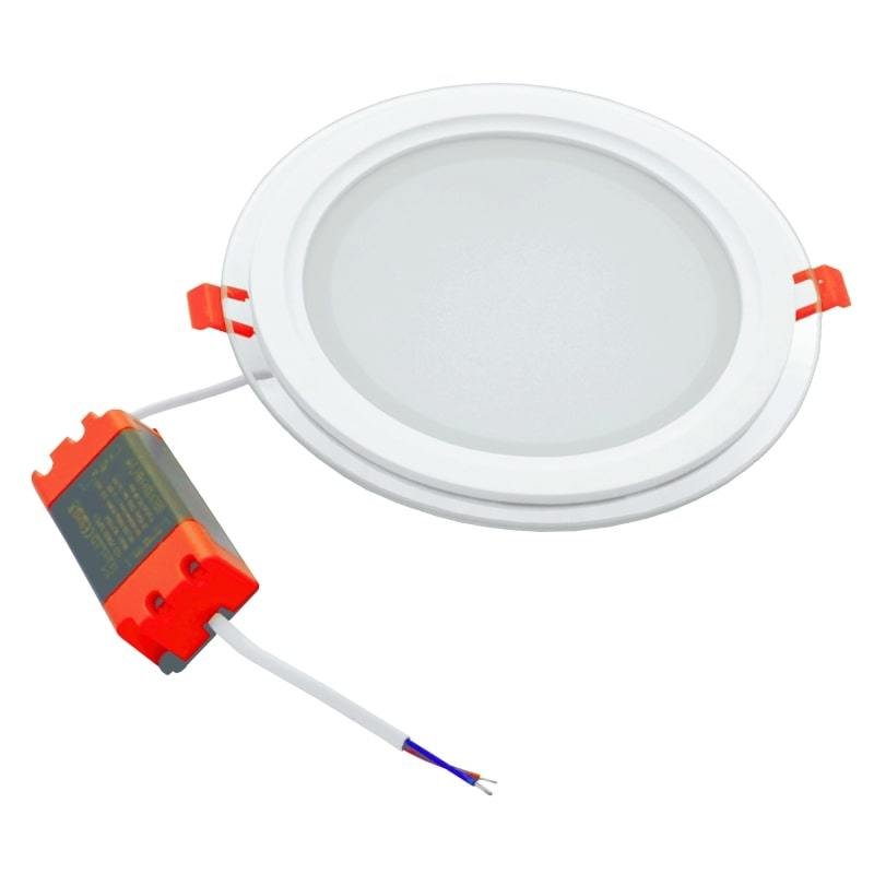 Įleidžiamas stiklinis LED šviestuvas VESTALIGHT, 4000 K, 18 W, 1347 lm, IP40, Ø20 cm - 5