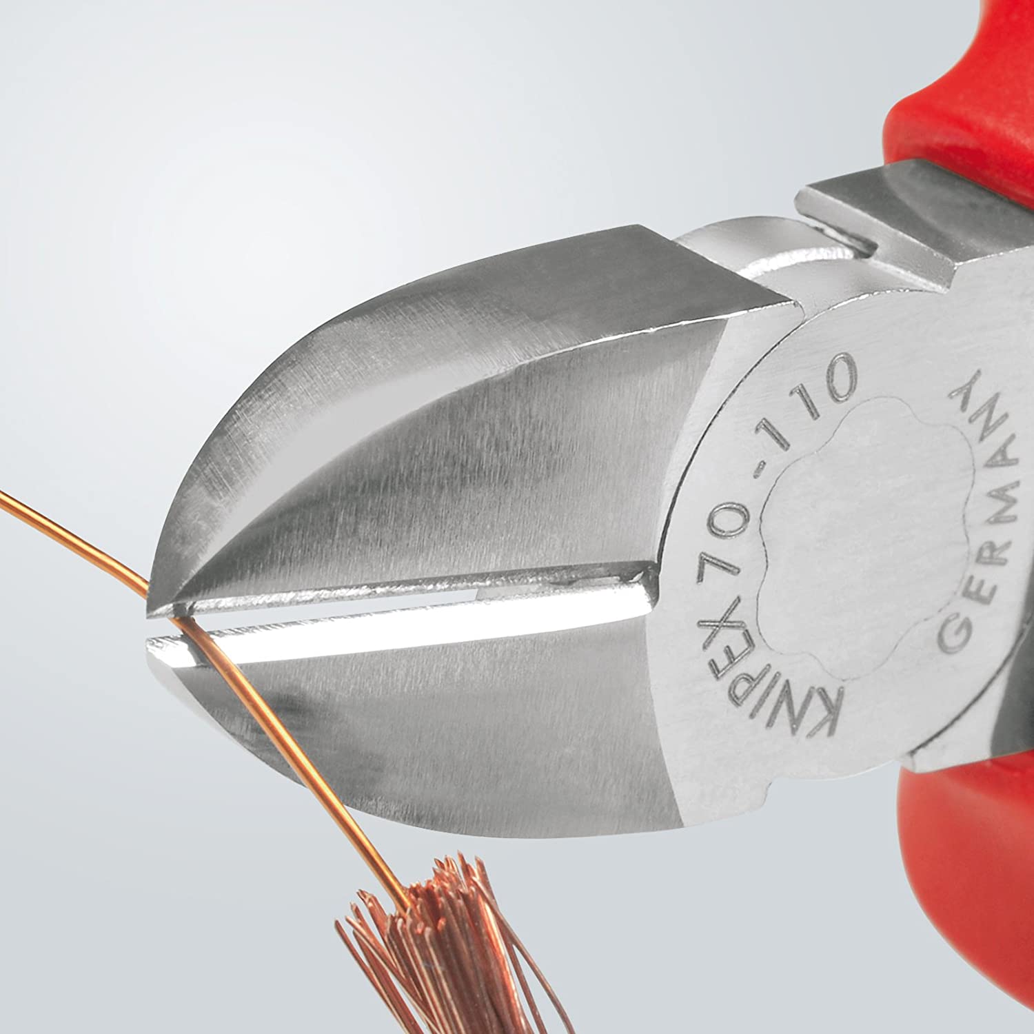 Šoninio kirpimo replės KNIPEX 70 15 110, 110mm - 6