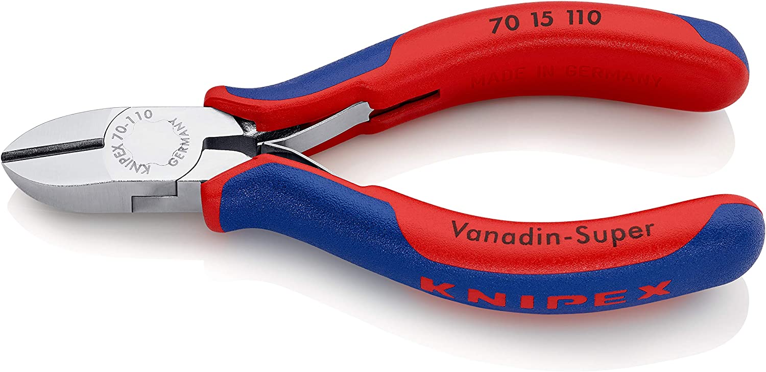Šoninio kirpimo replės KNIPEX 70 15 110, 110mm-0
