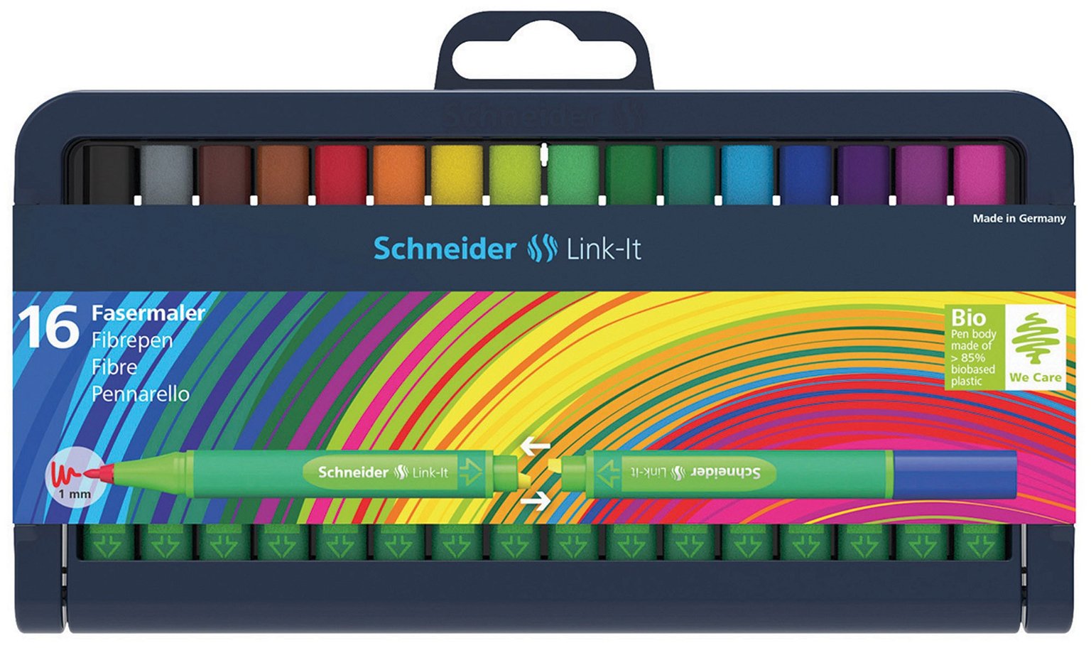 Rašiklių rinkinys Link-It 1.0 Schneider, 16 vnt.