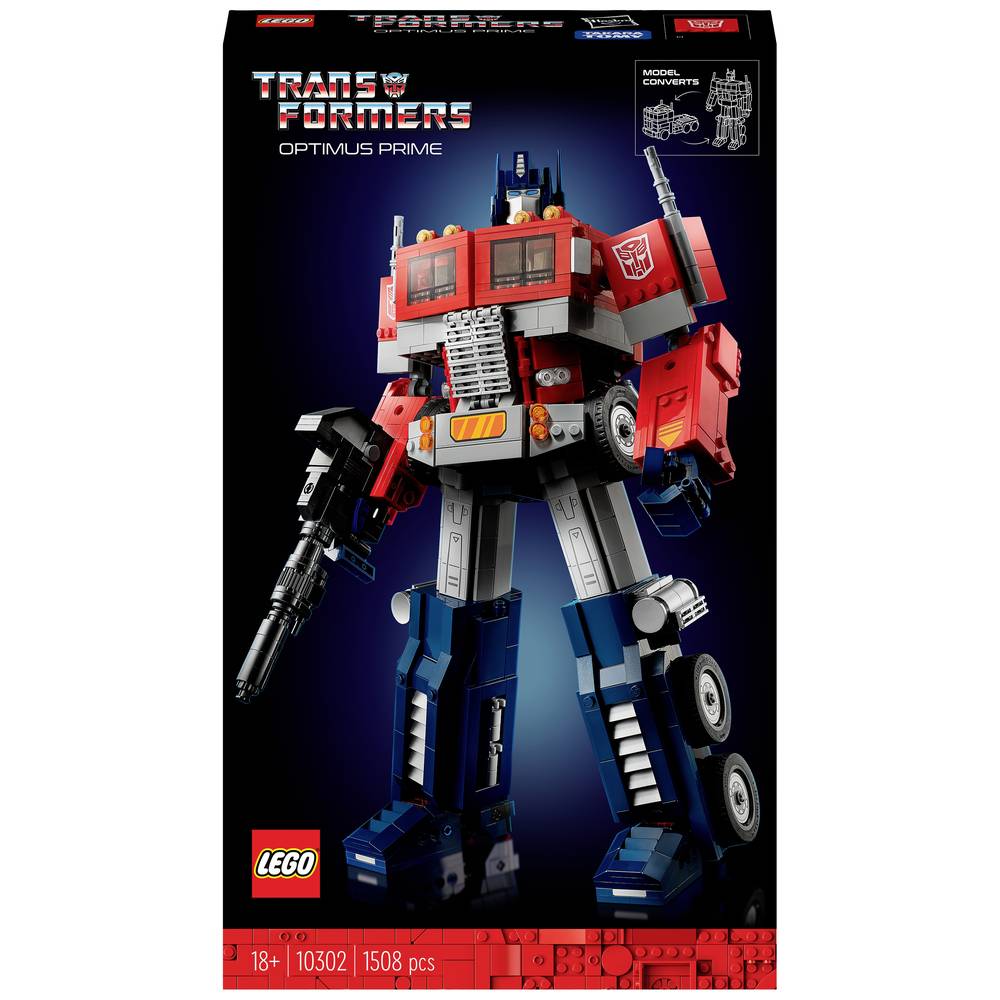 Konstruktorius LEGO ICONS - OPTIMUS PRIME-0