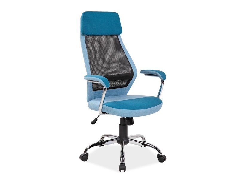 Biuro kėdė Q-336, mėlyna