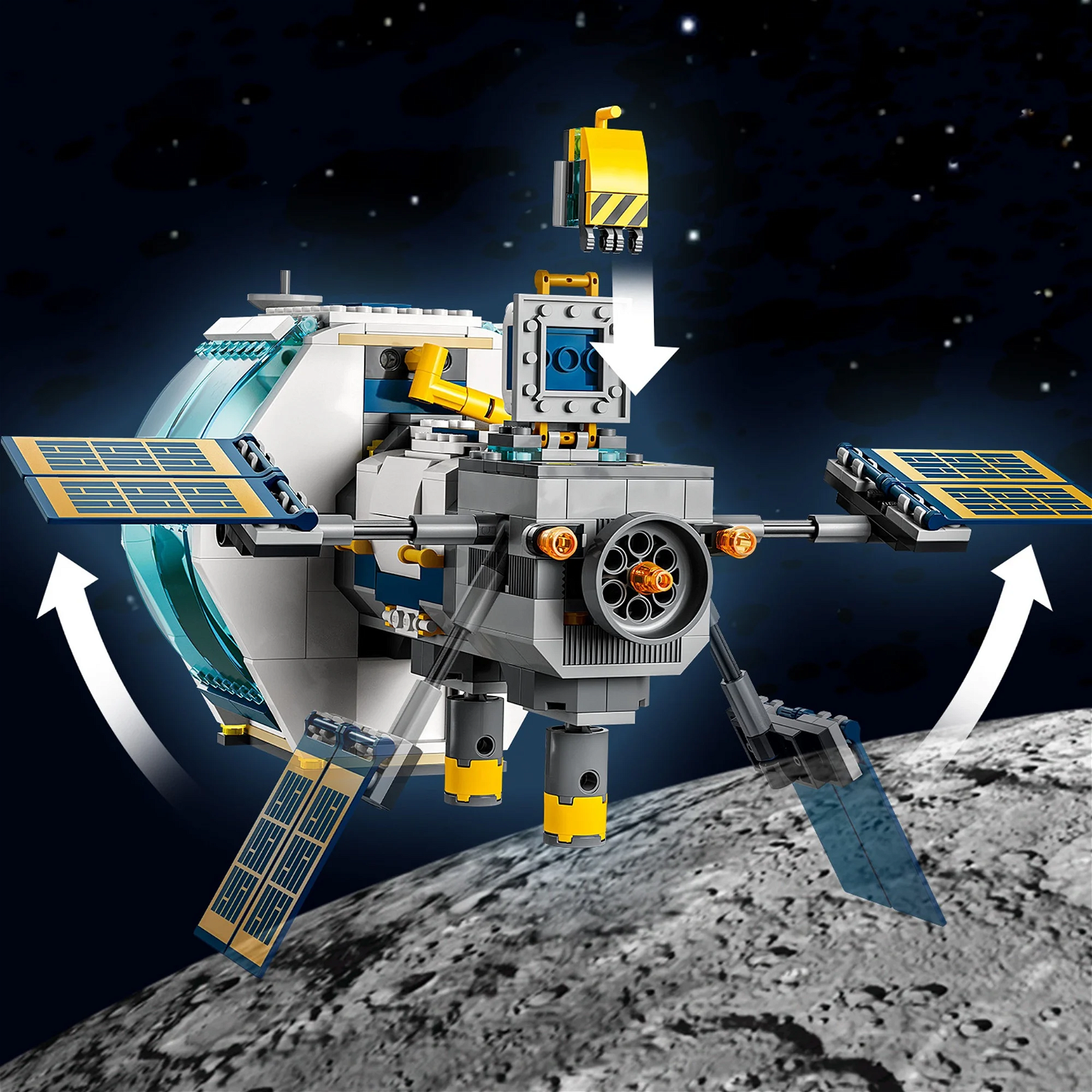 Konstruktorius LEGO® City Mėnulio kosminė stotis 60349 - 5