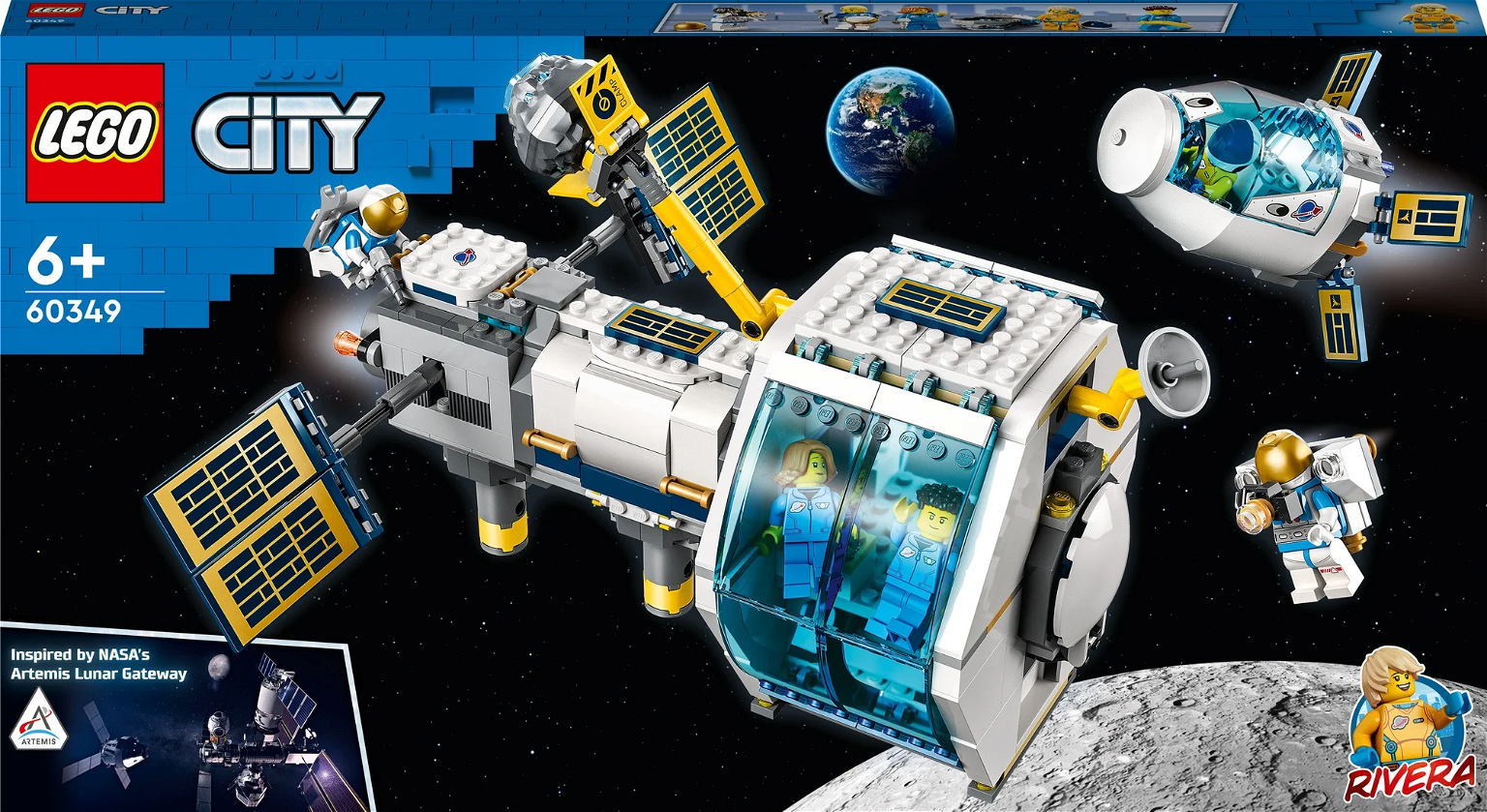 Konstruktorius LEGO® City Mėnulio kosminė stotis 60349 - 3