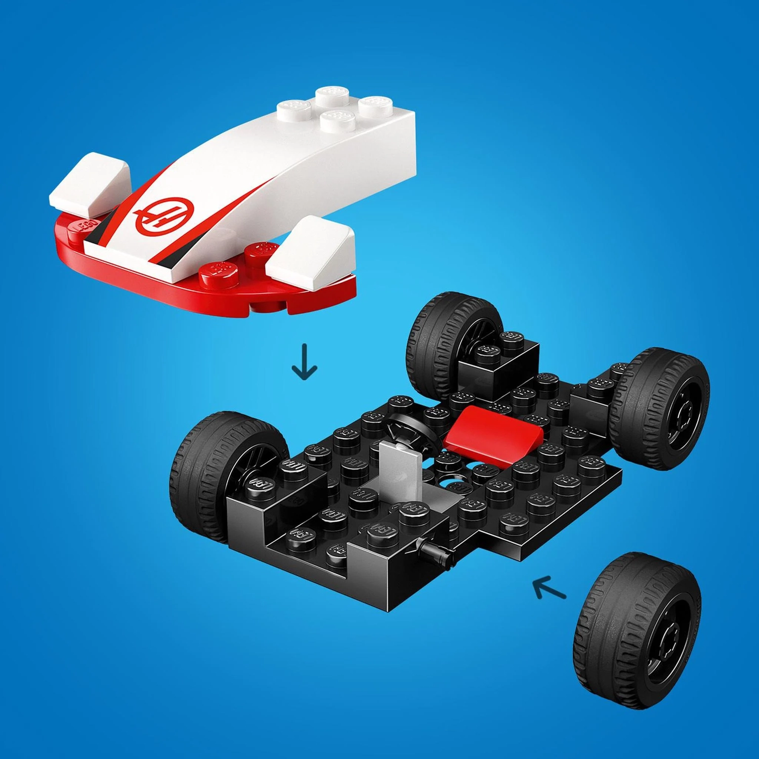 Konstruktorius LEGO City F1® Williams Racing & Haas F1®, 60464 - 5