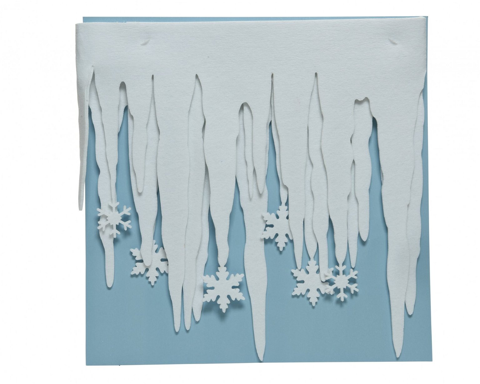 Kalėdinė dekoracija ICILE, baltos sp., 200 x 34 x 0,4 cm