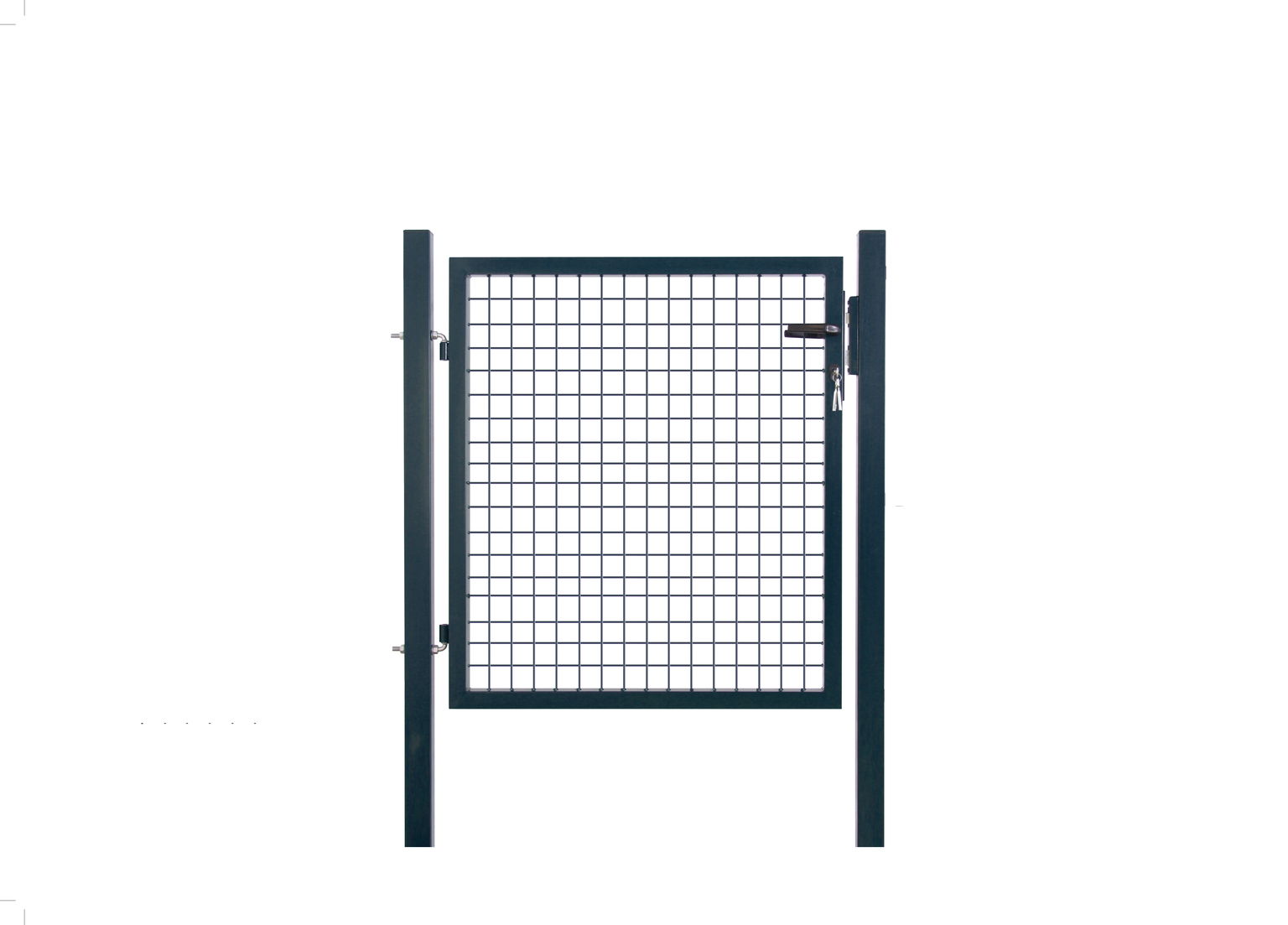 Varteliai, karštai cinkuoti Comfort, pilkos sp., 1250 x 1000 mm-0