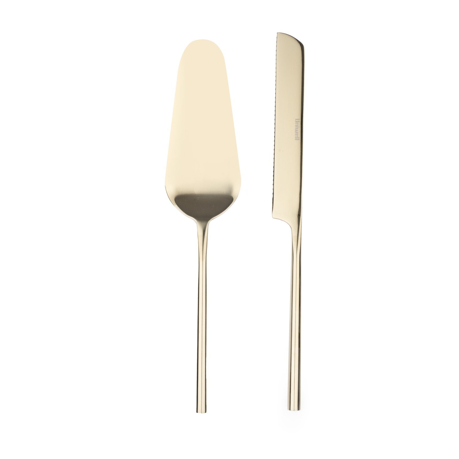 Torto serviravimo rinkinys UNIWELL GOLD, 2 vnt-0