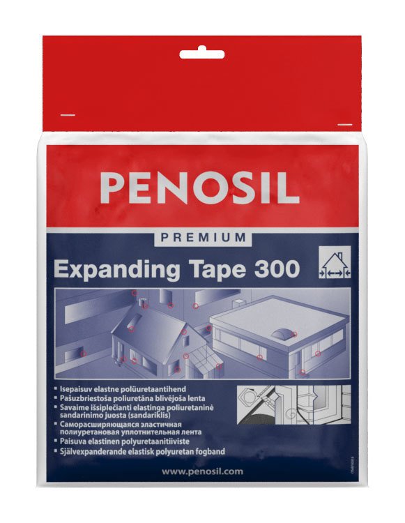 Besiplečianti sandarinimo juosta PENOSIL Premium 300, 10x15/3-5 mm, 10 m