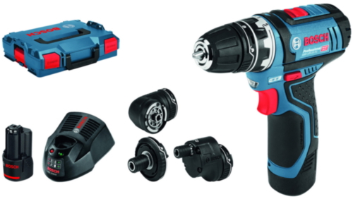 Akumuliatorinis suktuvas-gręžtuvas BOSCH GSR 12V-15 FC, 12 V, 2 x 2,0 Ah Li-Ion - 3