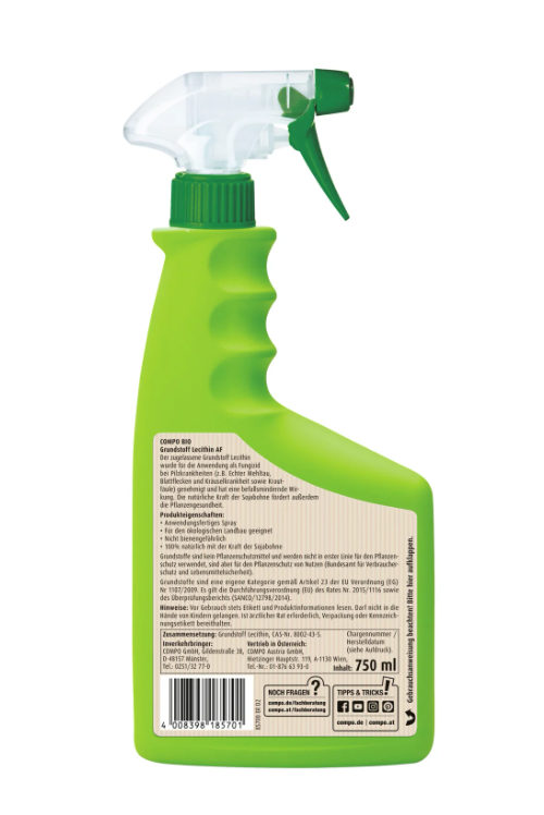 Augalų priežiūros priemonė COMPO LECITHIN, 750 ml - 2