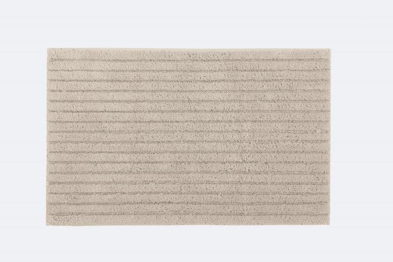 Vonios kilimėlis SOREMA RIBBON, 50 x 80 cm, 100 proc. medvilnės, smėlio sp., neslystanti apačia