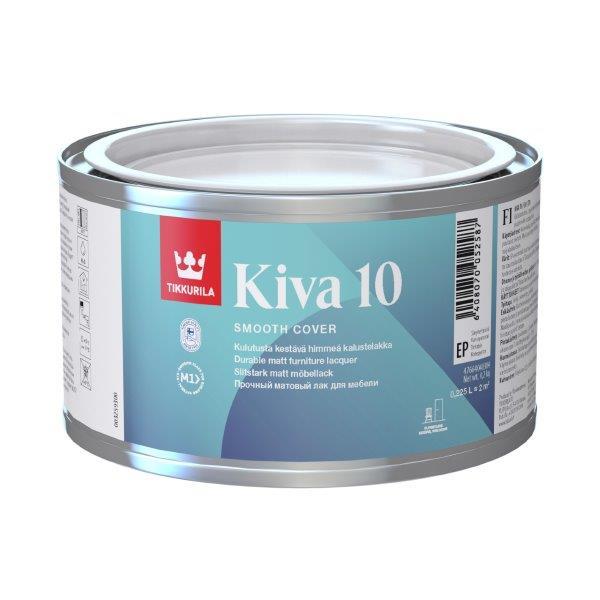 Baldų lakas TIKKURILA KIVA 10, EP bazė, 0,225 l-0
