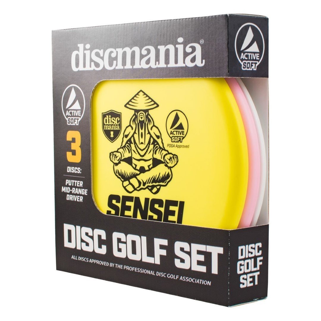 Diskgolfo diskų rinkinys DISCMANIA Active 3 Soft DisckSet