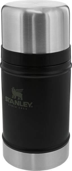Nerūdijančio plieno maisto termosas STANLEY CLASSIC, juodos sp., 0,7 L