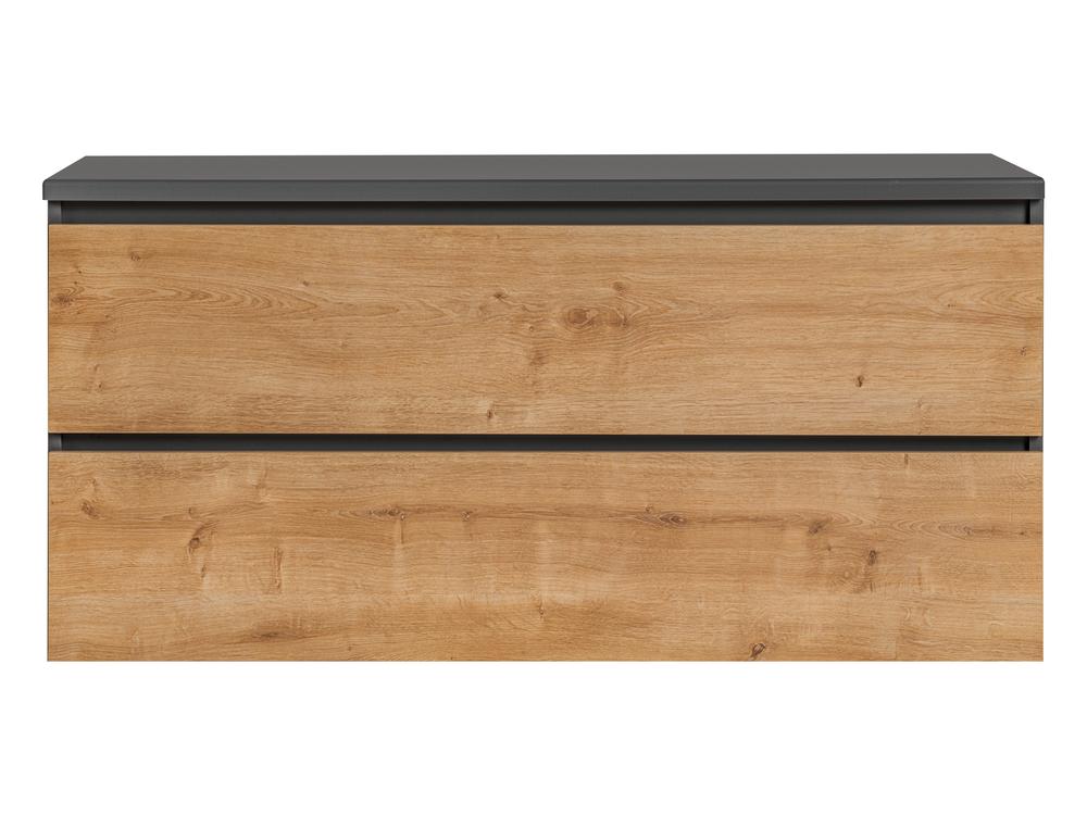 Vonios spintelė COMAD MONAKO GREY OAK 823 - FSC, pilka-1
