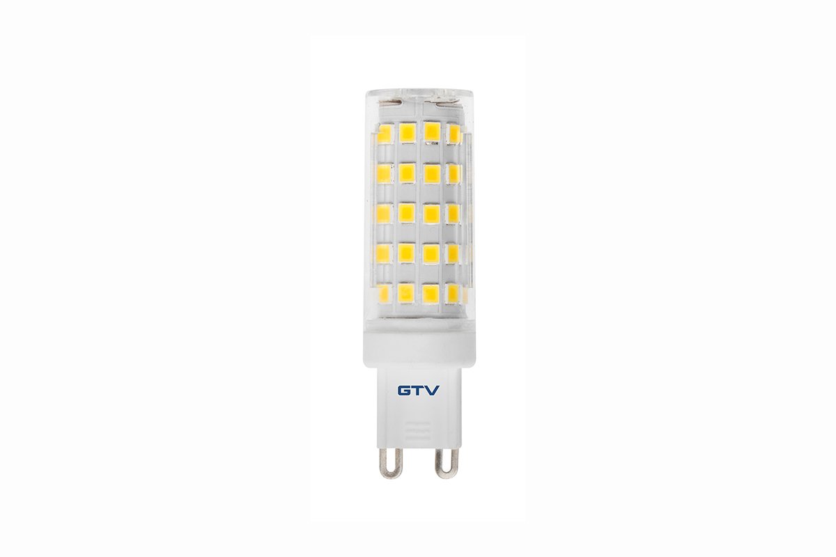Šviesos diodų lemputė GTV, LED, 7W, G9, 560 lm, 3000K