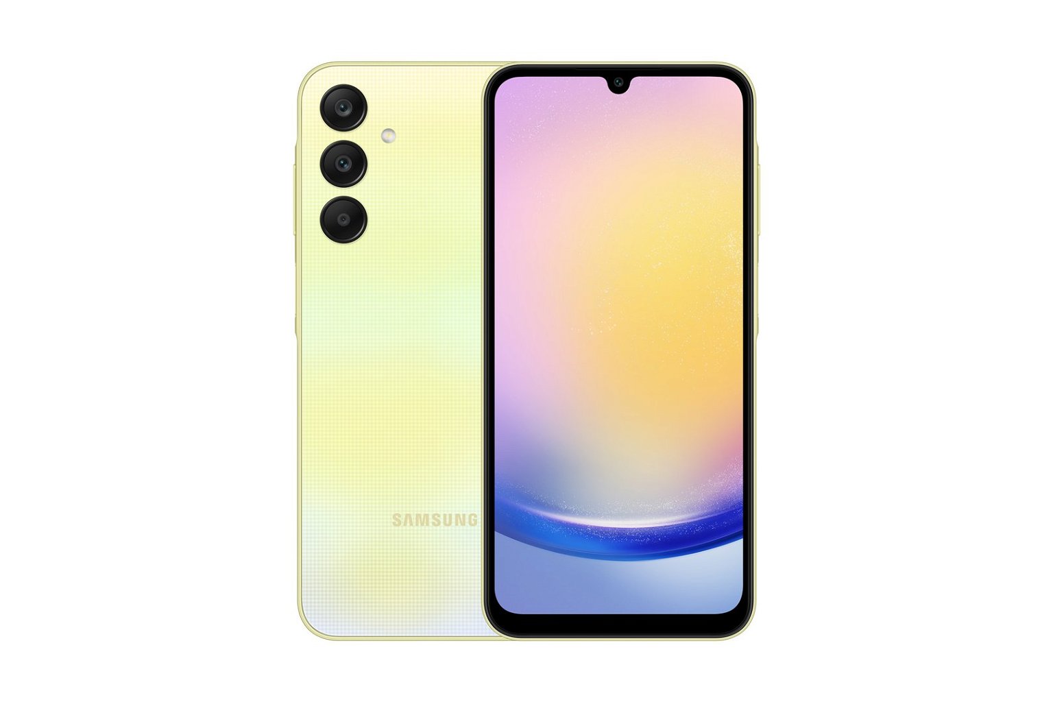Mobilusis telefonas SAMSUNG Galaxy A25 5G 128GB, geltonas - 1