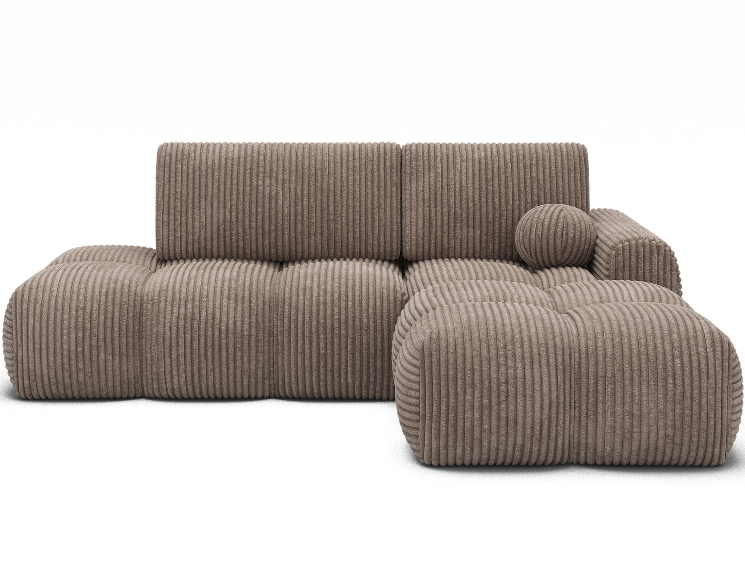 Kampinė sofa Vittario, šviesiai ruda sp., 170 x 227 cm x 95 cm-0