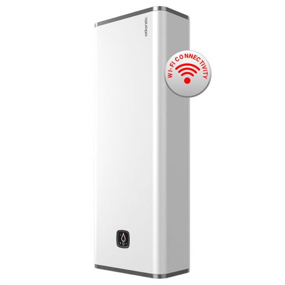 El. vandens šildytuvas ATLANTIC Vertigo Staetite Wi-Fi 80, 65 l, vert./hor., 2,25 kW-1