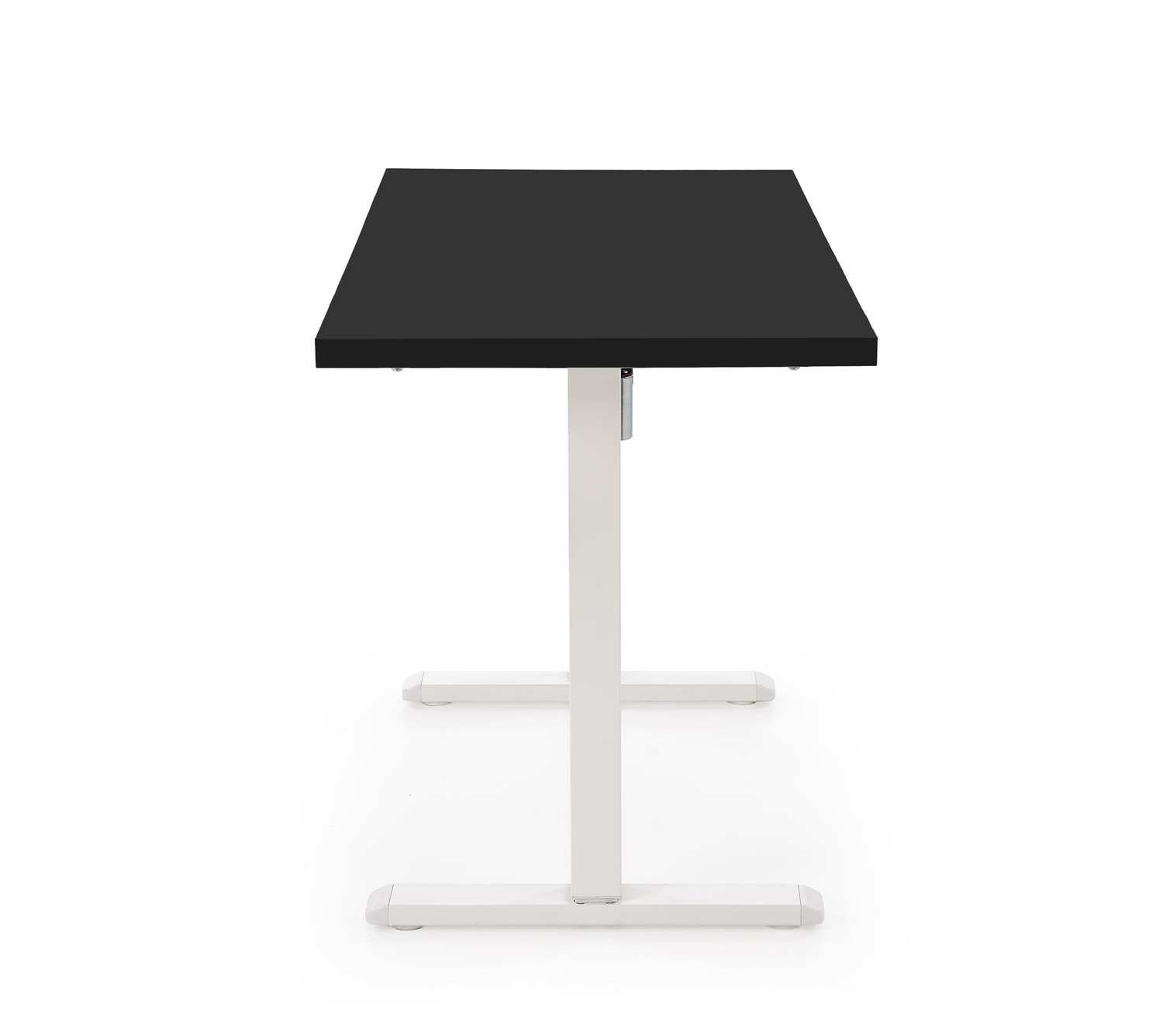 Reguliuojamo aukščio rašomasis stalas B/54, 120 x 60 cm, juoda/balta - 2