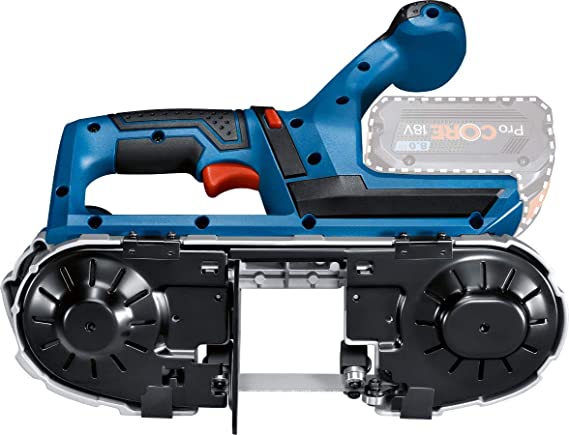 Akumululiatorinis juostinis pjūklas BOSCH PRO GCB 18V-63, 18 V, (be akum. ir krov., su L-BOXX) - 5