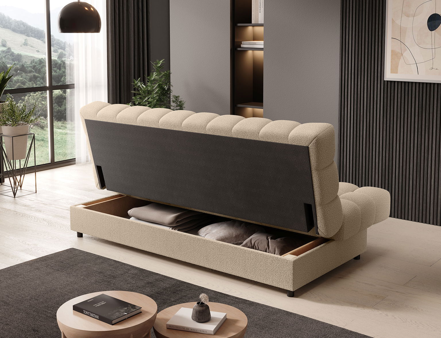 Sofa Clareta, smėlio-1