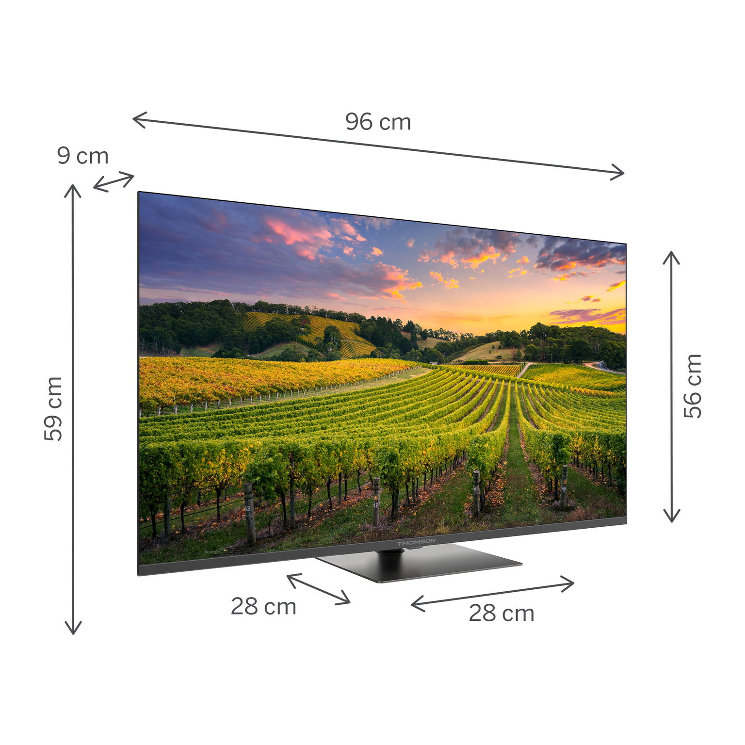 Televizorius THOMSON 75QG5C14, 75" - 2