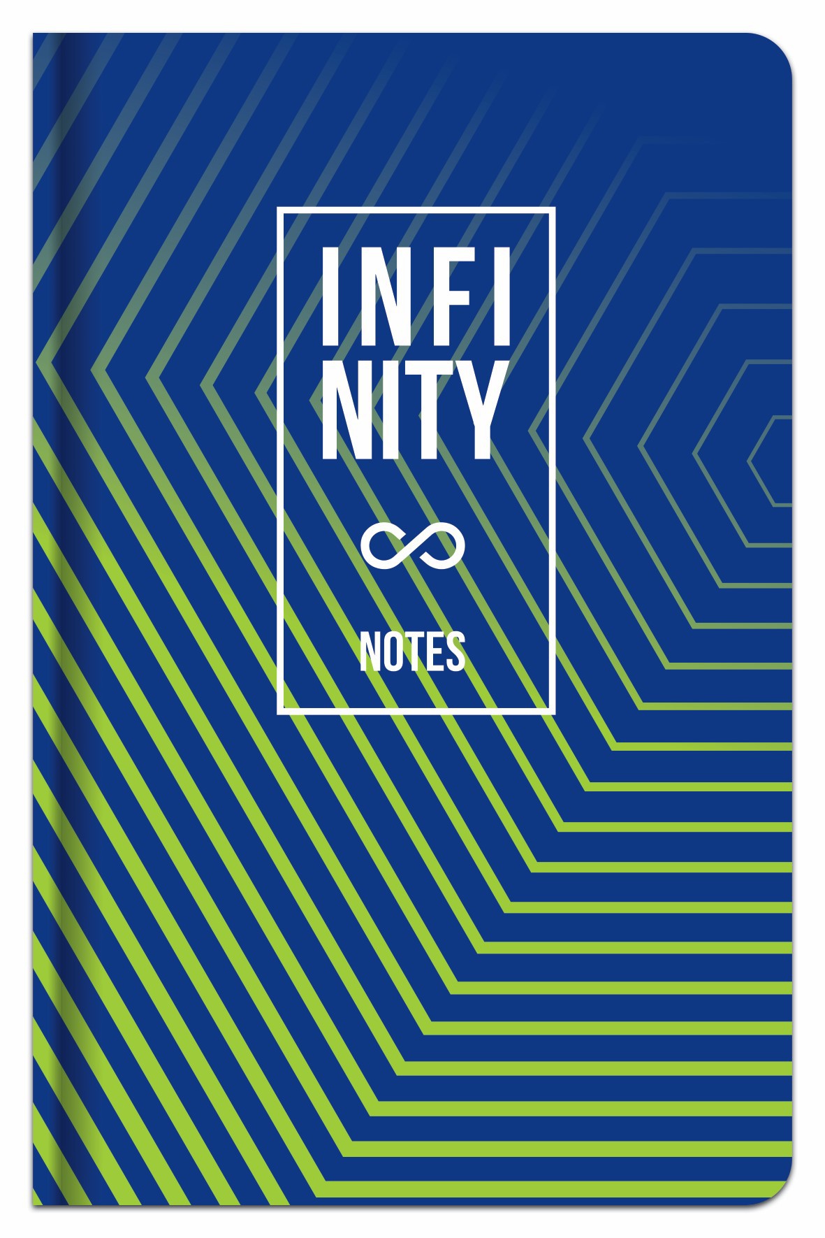 Užrašų knygutė INFINITY, A6, 96 lapų, 70 g, langeliais - 3