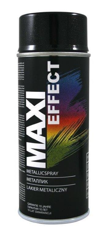 Purškiami metaliko efekto dažai MAXI COLOR, juodos sp., 400 ml - 1