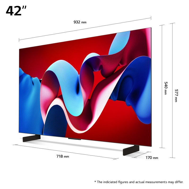 Televizorius LG OLED42C41LA, OLED, 42 " - 3