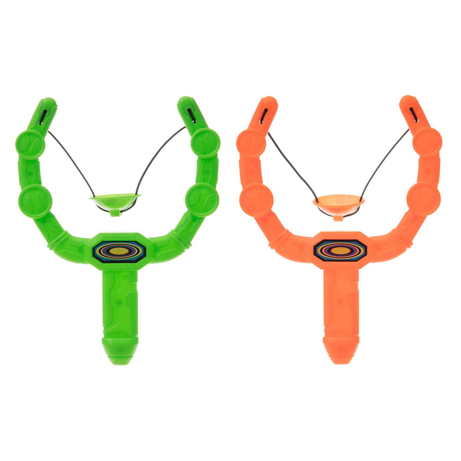 Žaislinė šaudyklė su kamuoliukais, žalios ir oranžinės sp.-0