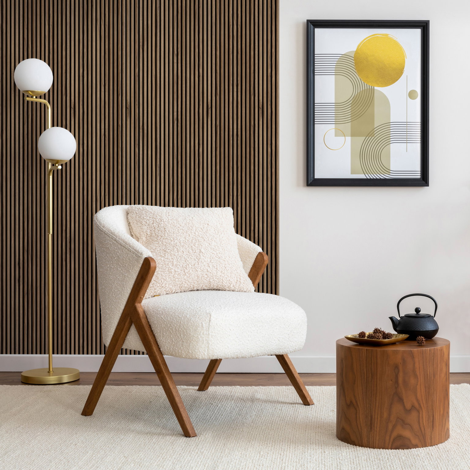 Akustinė dailylentė 11L, Katanijos ąžuolo spalvos, 270 x 30cm-1