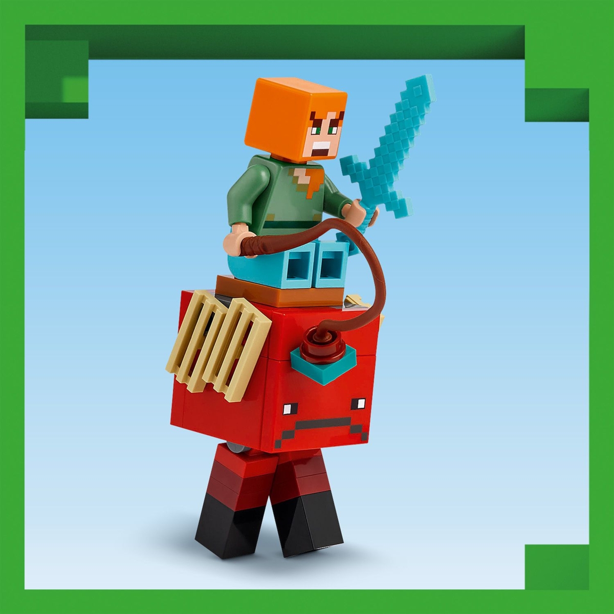 Konstruktorius LEGO Minecraft The Nether Lava Battle - 4