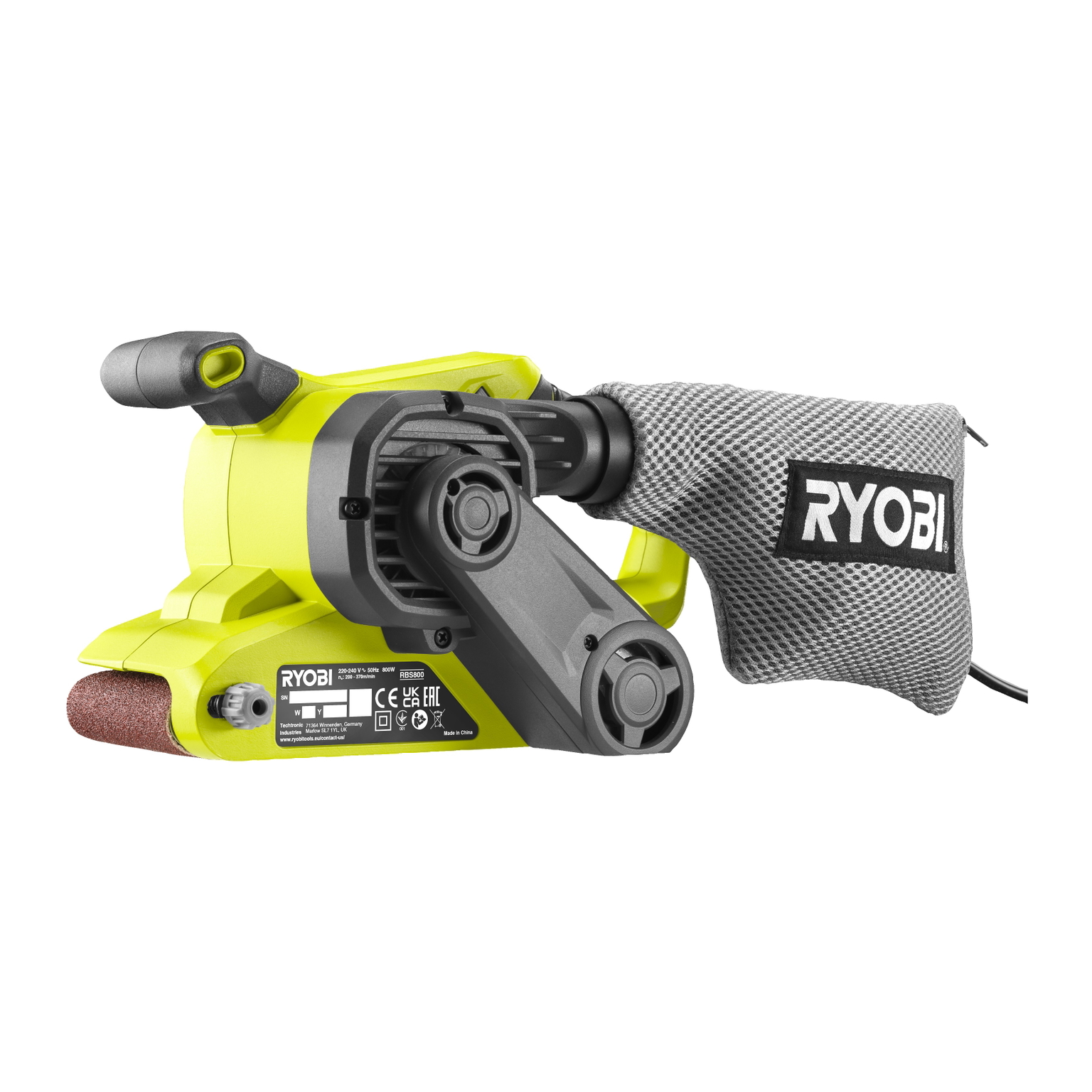 Elektrinis juostinis šlifuoklis RYOBI RBS800, 800 W, 76 x 457 mm - 3