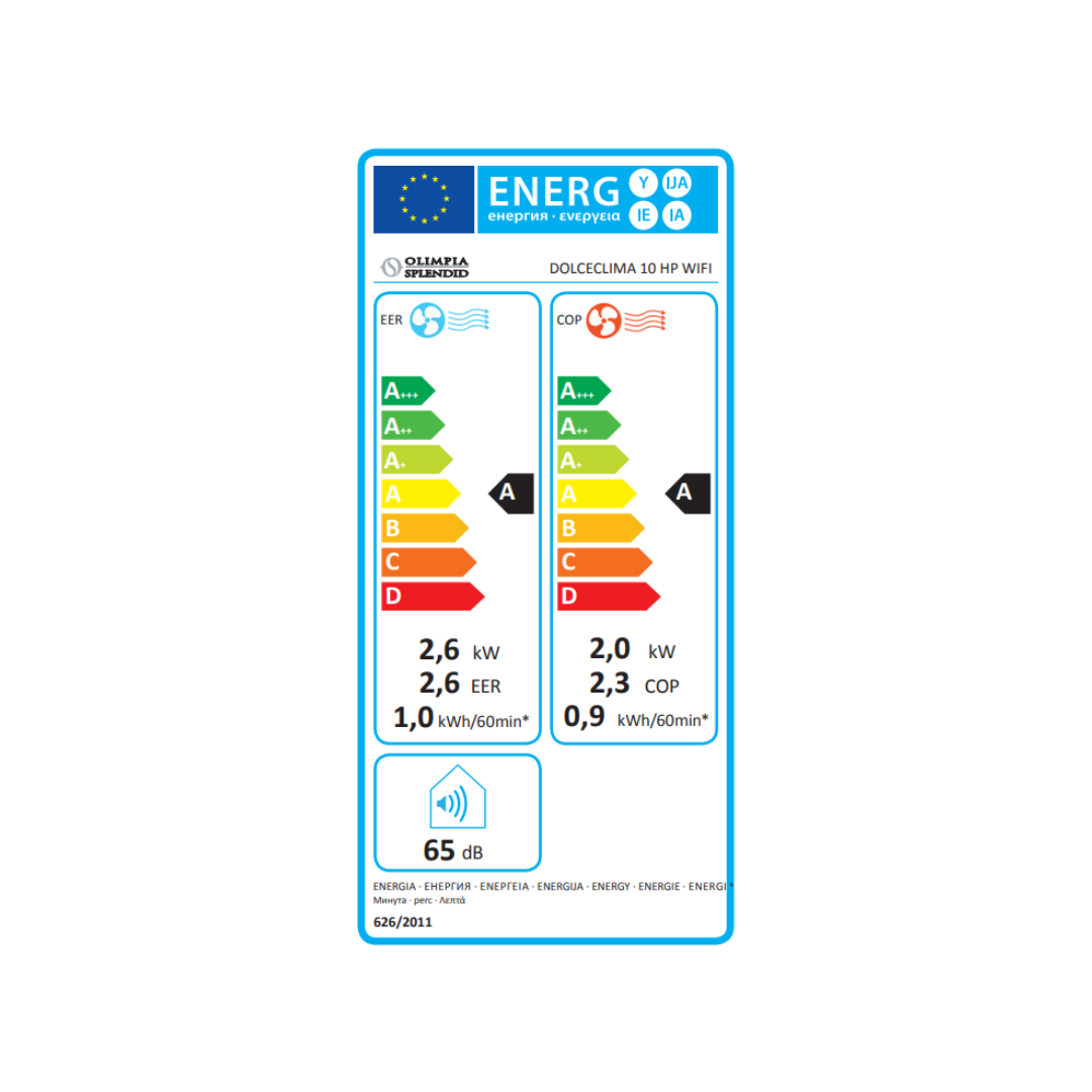 Mobilus oro kondicionierius Olimpia Slendid Dolceclima 10 HP WiFi 25-01166 - 5