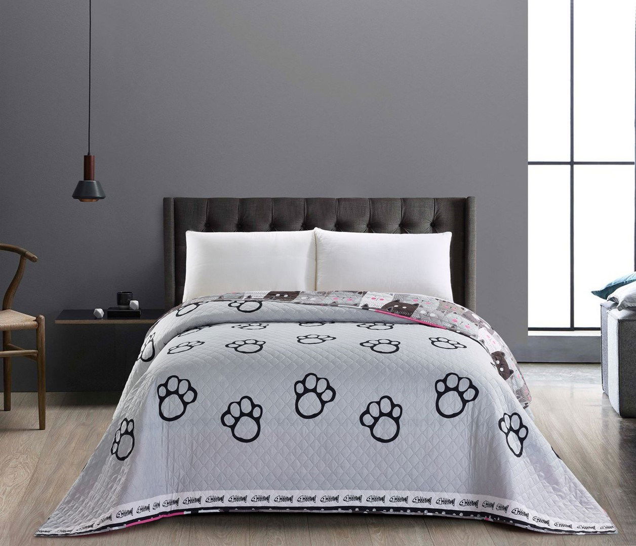 Lovatiesė DecoKing CATS INVASION, 260x280 cm - 3