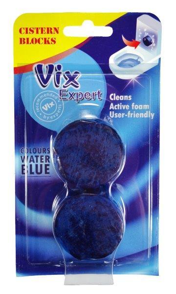 WC tabletės kalkėms šalinti, VIX Expert, 2 x 50 g-0