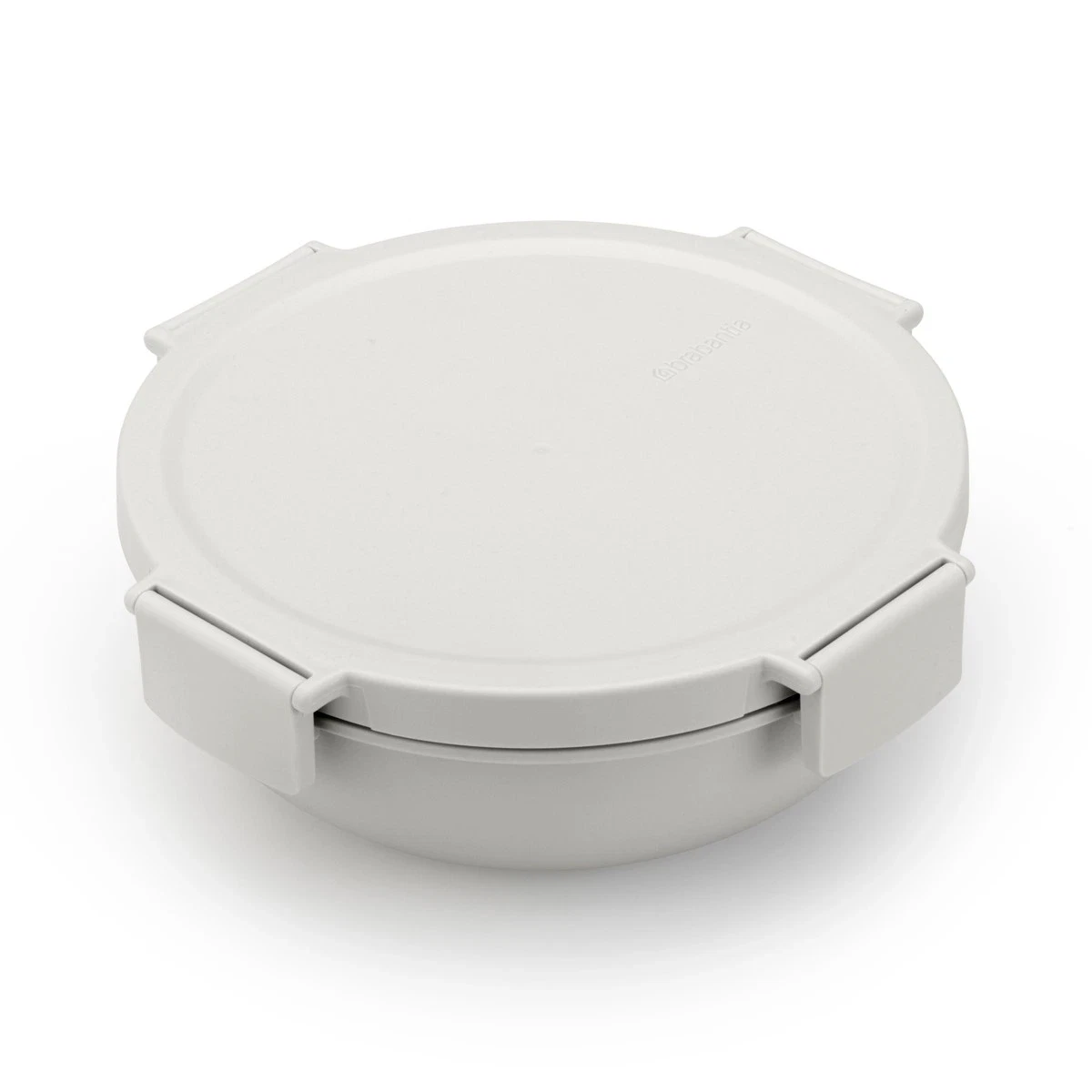 Apvalus maisto laikymo indelis BRABANTIA Make & Take, šv. pilkos sp., 1,3 l-0
