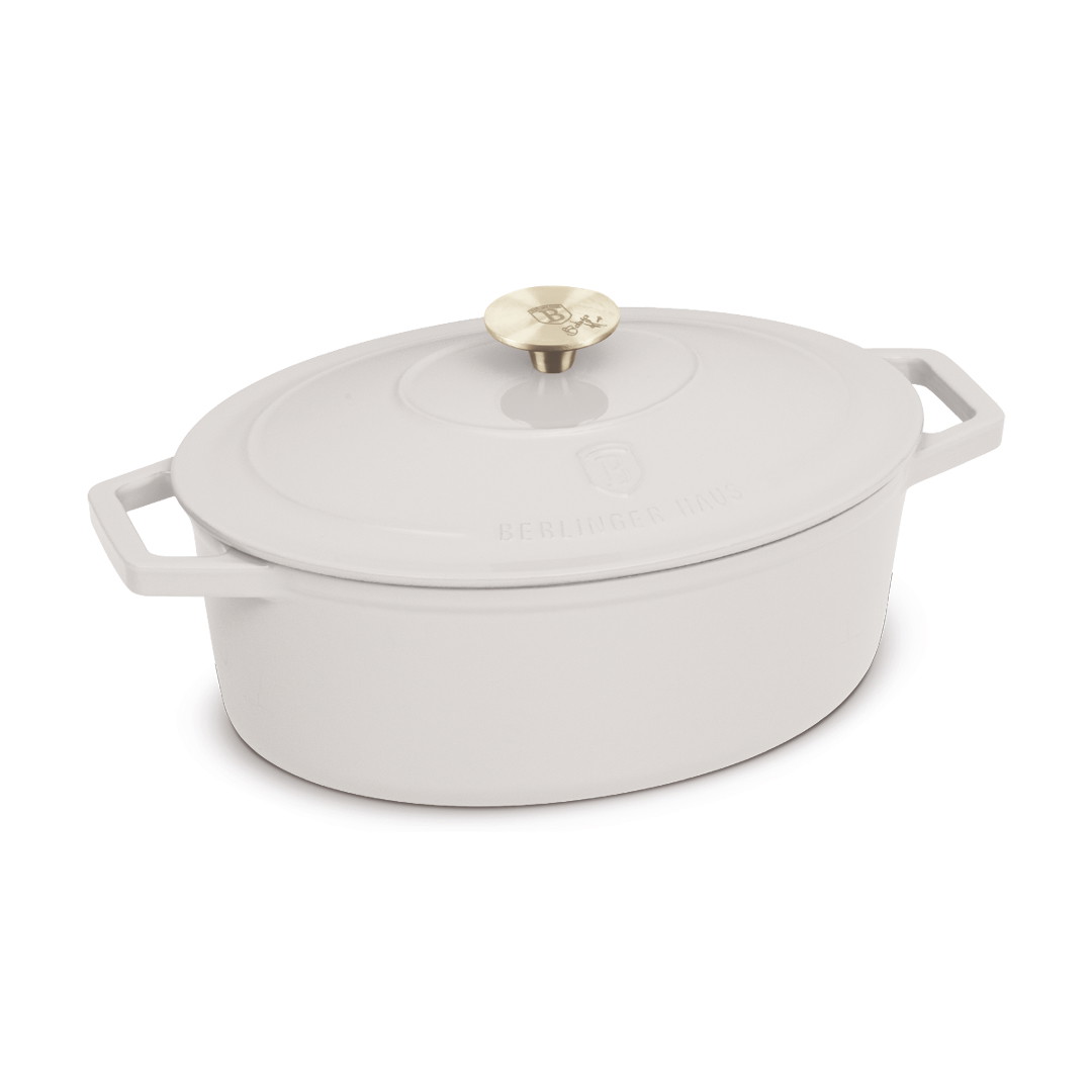 Ketaus kepimo indas BERLINGERHAUS SAHARA, kreminės sp., ø32 cm, 5,56 L-0